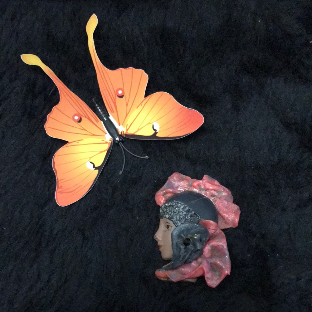 Unique Rare Vintage One of a Kind Handmade Brooch/Pin/Pendant